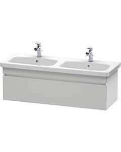 Duravit DuraStyle vanity unit DS639800718 123x44.8x39.8cm, 2000 pull-out, basin left / right, concrete gray / matt white
