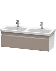 Duravit DuraStyle vasque DS639804318 123x44,8x39,8cm, 2000 , vasque gauche / droite, basalte mat / blanc mat