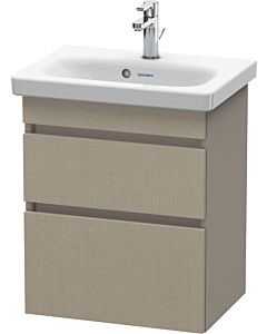 Duravit DuraStyle vanity unit DS640307543 50 x 36.8 cm, linen / basalt matt, 2 drawers, wall-hung