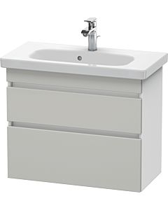 Duravit DuraStyle Waschtisch-Unterschrank DS649900718 73 x 36,8 cm, betongrau/weiß matt, 2 Schubkästen, wandhängend
