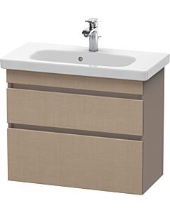 Duravit DuraStyle vanity unit DS649907543 73 x 36.8 cm, linen / basalt matt, 2 drawers, wall-hung