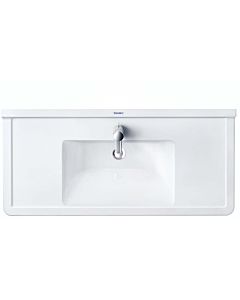 Duravit Starck 3 Möbelwaschtisch 03041000001 105 x 48,5 cm, weiss, wondergliss, unterbaufähig
