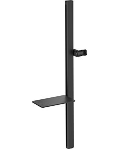 barre de douche Duravit avec étagère UV0600015046 noir mat, 800mm