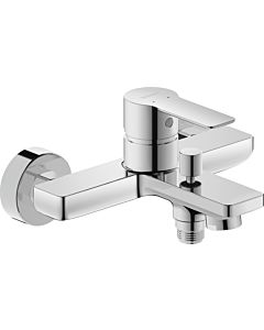 Duravit D-Code Bath mixer DC5230001010 surface-mounted, ceramic mixing system, high-gloss chrome