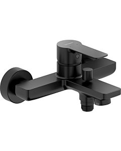 Duravit D-Code Bath mixer DC5230001046 surface-mounted, ceramic mixing system, matt black