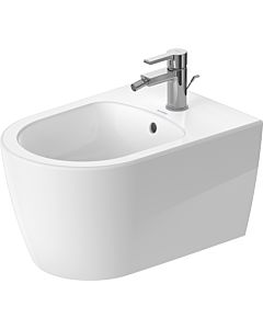 Duravit Me by Starck wall-mounted bidet 272415AC00 37x54cm, with overflow, tap platform, white satin finish