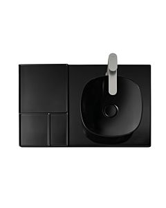 Duravit XL Wave mitigeur lavabo WA1040002070 saillie 176mm, sans tirant- garniture de vidange , acier inoxydable brossé