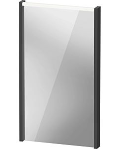 Duravit D-Code Spiegel DC7075049490000 400x700x48, Graphit Matt , mit LED Beleuchtung