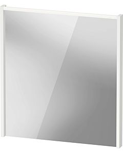 Duravit D-Code Spiegel DC7076018180000 650x700x48, Weiß Matt, mit LED Beleuchtung