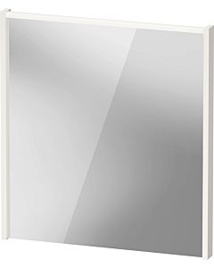 Duravit D-Code Spiegel DC7076022220000 650x700x48, Weiß Hochglanz, mit LED Beleuchtung