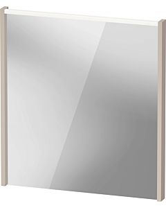 Duravit D-Code Spiegel DC7076091910000 650x700x48, Taupe Matt, mit LED Beleuchtung