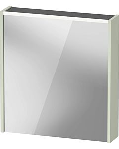 Duravit D-Code armoire à glace DC7105LHHHH0000 650x700 mm, vert pâle mat, avec éclairage et prise