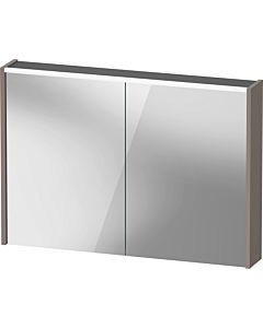 Duravit D-Code Mirror Cabinet Mirrored DC7107043430000 1000x700x148, Basalt Matt , socket, LED lighting