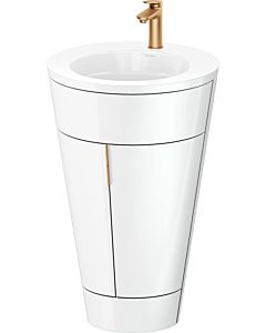 Duravit Starck 1,c-bonded Set S19513O04850000 Griff Bronze, Keramik Weiß Matt, bodenstehend Weiß Hochglanz, 864 x 560 x 605 mm