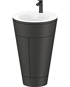 Duravit Starck 1,c-bonded Set S19513OBD580000 Griff Diamantschwarz, Keramik Weiß Matt, bodenstehend, Graphit Seidenmatt, 864 x 560 x 605 mm