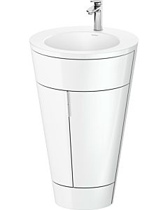 Duravit Starck 1,c-bonded Set S19512O10850010 Griff Chrom, Keramik Weiß Matt, Innenbeleuchtung, bodenstehend, Weiß Hochglanz, 864 x 560 x 605 mm