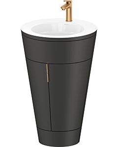 Duravit Starck 1,c-bonded Set S19513O04580010 Griff Bronze, Keramik Weiß Matt, Innenbeleuchtung, bodenstehend Graphit Seidenmatt, 864 x 560 x 605 mm