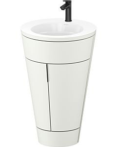 Duravit Starck 1,c-bonded Set S19513OBD390000 Griff Diamantschwarz, Keramik Weiß Matt, bodenstehend, Nordic Weiß Seidenmatt, 864 x 560 x 605 mm