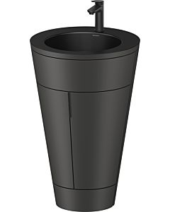 Duravit Starck 1,c-bonded Set S19514OBD580000 Griff Diamantschwarz, Keramik Schwarz Matt, bodenstehend, Graphit Seidenmatt, 864 x 560 x 605 mm