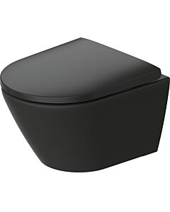 Duravit D-Neo Wand-Tiefspül-WC 258809AD00 37x48cm, 4,5 l, Rimless, anthrazit matt