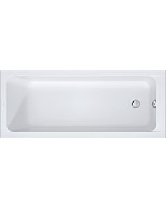 Duravit D-Code bathtub 700670000000000 reduced rim height 25mm, white, 1700x700mm