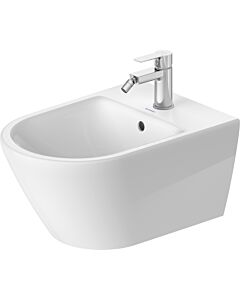 Bidet mural Duravit D-Code 27271500002 36 x 54 cm, avec trou de robinetterie et trop-plein, blanc