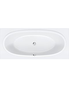Duravit Balcoon bathtub 700679000000000 180x80cm, built-in version, 2000 backrest slope, white