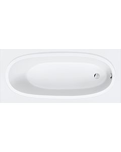 Duravit Balcoon bathtub 700677030000000 170 x 75 cm, matt white, built-in version, 2000 backrest slope
