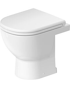 WC sur pied compact Duravit D-Code, 2036010000, 37 x 48 cm, 4,5 l, sortie verticale, blanc