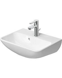 Duravit ME by Starck Waschtisch 07194500101 45 x 32 cm, weiss, Wondergliss, ohne Hahnloch