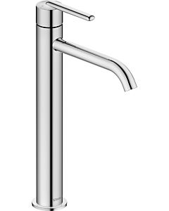 Duravit Balcoon mitigeur lavabo XL BA1043002010 FreshStart et MinusFlow, saillie 153 mm, sans tige de traction garniture de vidange , chromé haute brillance