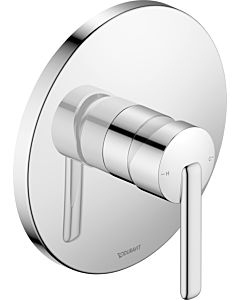 Duravit Balcoon trim kit BA4210010010 concealed shower fitting, 1 Verbraucher , round, chrome high gloss