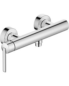 Duravit Balcoon shower mixer BA4230000010 exposed, with backflow preventer, wall-mounted, chrome high gloss