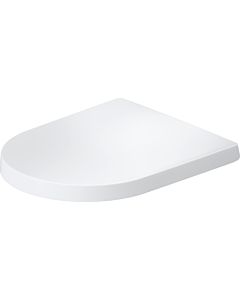 Duravit Balcoon WC seat 0027693200 Overlapping, removable, with soft-close mechanism, white satin finish