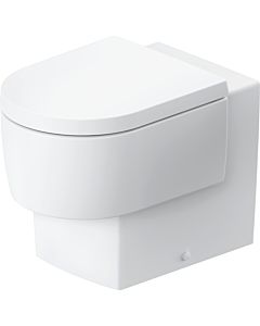 Duravit Balcoon Stand-WC 207109AC00 37x54cm, 4,5 l, Rimless, Abgang waagerecht, weiß Seidenmatt