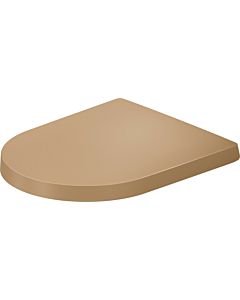 Duravit Balcoon WC seat 002769CB00 Overlapping, removable, with soft close, Clay terra matt