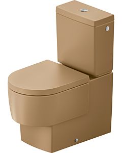 Duravit Balcoon Stand-WC 207009AM00 37x65cm, 4,5 l, Rimless, Abgang waagerecht, Clay terra matt