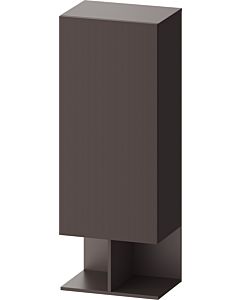 Meuble balcon mi- BA1302LJGIG0000 Duravit , porte à gauche, finition brun ardoise texturée