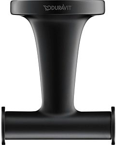 Duravit Starck T Handtuchhaken 0099304600 schwarz matt, doppelt