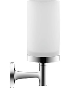 Duravit Starck T Glashalter 0099311000 chrom, Wandmontage, Glas matt