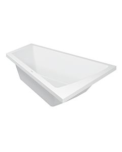 Duravit Paiova baignoire 700215000000000 170 x 130 x 46 cm, version à encastrer, 2000 incliné arrière droit, blanc