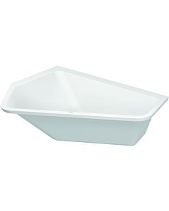 Duravit Paiova Fünfeck-Badewanne 700390000000 177x130cm, we, Ecke links, Einbauversion