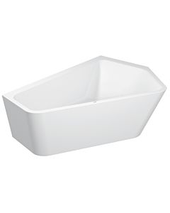 Duravit Paiova Fünfeck-Badewanne 700397000000000 190 x 140 cm, weiss, Ecke rechts, Acrylverkleidung