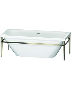 Duravit XViu rectangulaire 700443000B10000 180 x 80 x 46 cm, à 700443000B10000 , blanc , blanc métal champagne mat