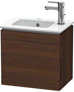 Duravit L-Cube vanity unit LC6272R6969 42x29.4x40cm, wall-hung, door on the right, brushed walnut