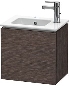 Duravit L-Cube vanity unit LC6272R7272 42x29.4x40cm, wall-hung, door on the right, brushed dark oak