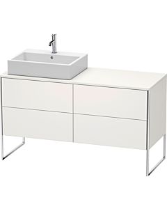 Duravit XSquare Waschtisch-Unterschrank XS4923L3939 1400x538x548mm, 4 Auszüge, links, Nordic weiß seidenmatt