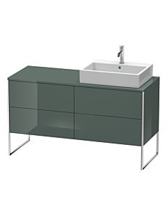 Duravit XSquare Duravit XSquare XS4923R3838 140x53.8x54.8cm, 4 pull-outs, right, Dolomiti Grey high gloss
