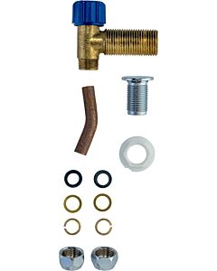 Duravit DuraStyle retrofit kit 0075081000 connection centre, chrome