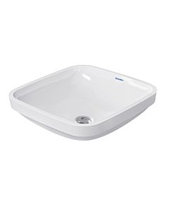 Duravit DuraStyle Einbau Waschtisch 0373370000 Ø 37 cm, weiss, Einbau von unten